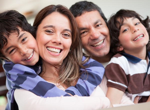 Happy Latin Family